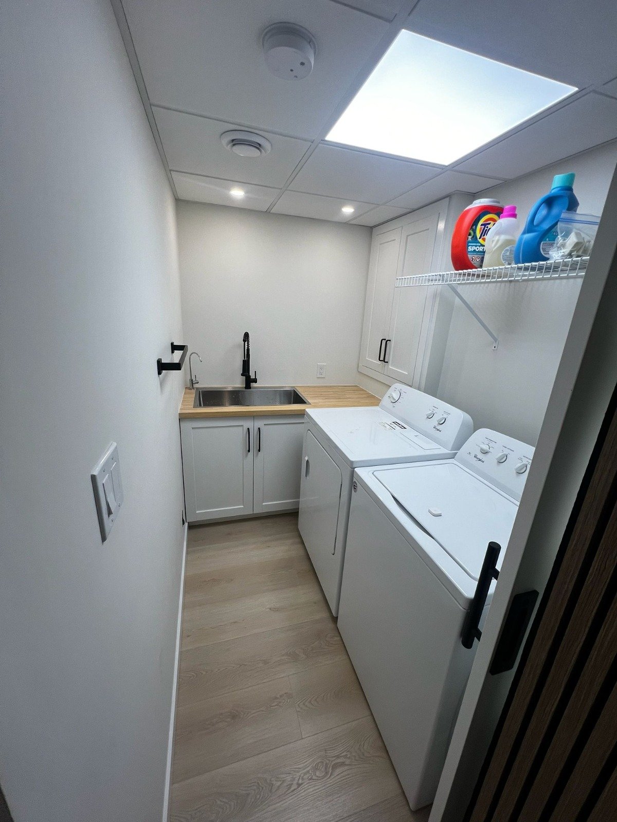 Basement after renovation